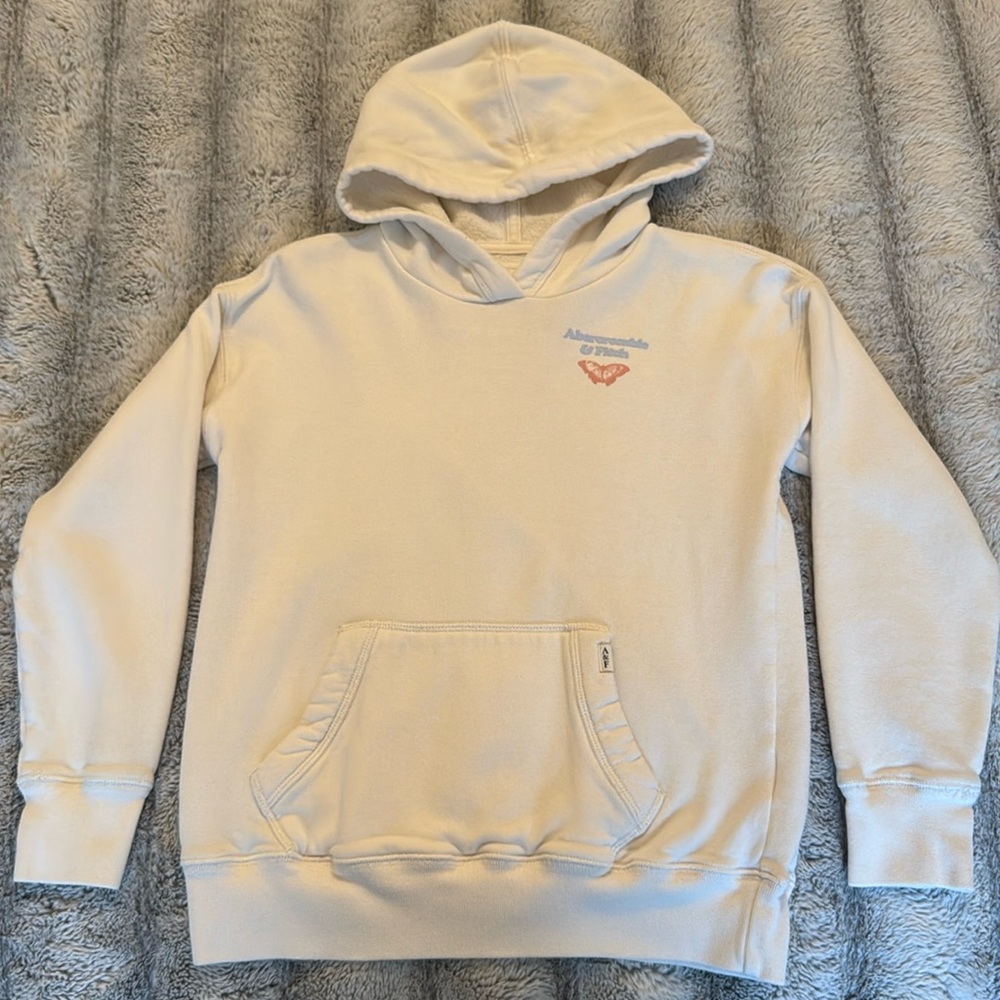 Abercrombie Kids Girls Oversized Hoodie - Size 9/10
